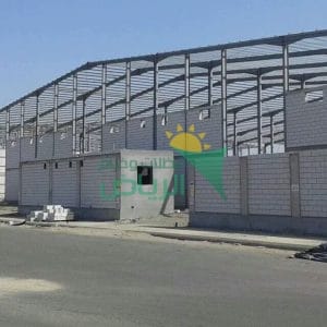 تركيب هناجر ومستودعات حديد