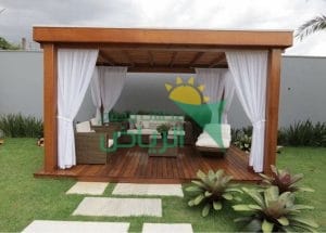 مظلات حدائق فيبر جلاس