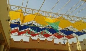 مظلات الشد الانشائي