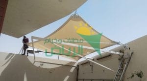 مظلات الشد الانشائي