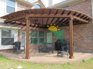 مظلات جلسات حدائق