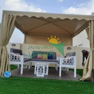 مظلات حدائق فيبر جلاس