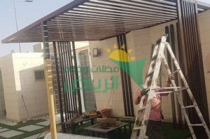 اسعار مظلات خشب بلاستيكية