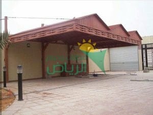 مظلات خشب بلاستيكي