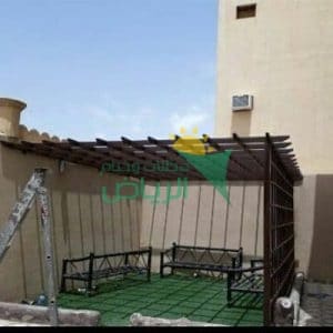 شركة تركيب مظلات خشب بلاستيكي