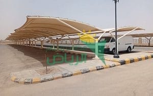 مظلات مشاريع سيارات