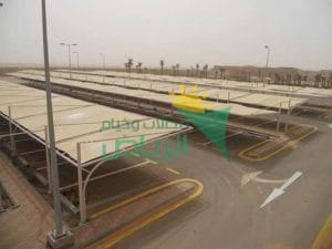 مظلات مشاريع سيارات