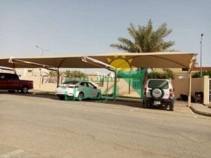 مظلات مشاريع سيارات