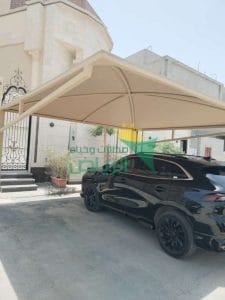 مظلات سيارات قماش