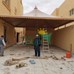 مظلات معلقة