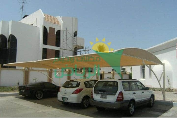 مظلات مشاريع سيارات
