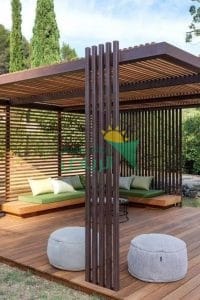 مظلات برجولات