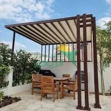 مظلات برجولات