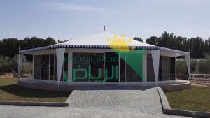 خيام ملكية وبيوت شعر في الرياض