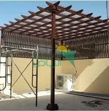 مظلات برجولات