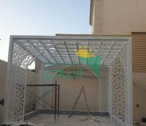 حداد مظلات وسواتر شرق الرياض