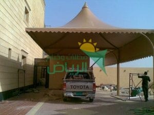 مظلات وسواتر حديد