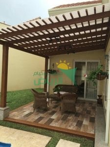 مظلات برجولات