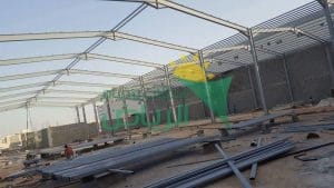 مقاول هناجر حديد