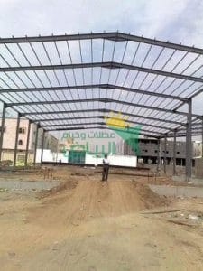 هناجر ومستودعات حديد