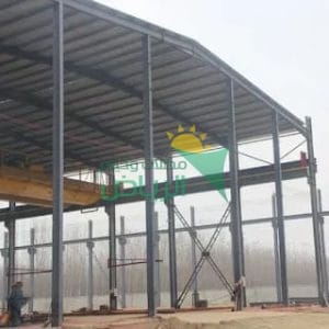 تركيب هناجر ومستودعات حديد