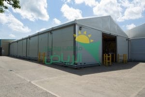 هناجر تخزين بضائع