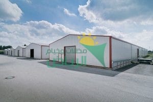 تركيب مستودعات هناجر حديد