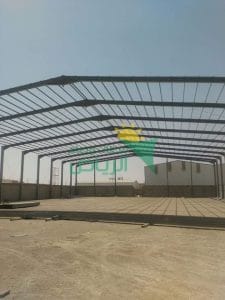 طريقة تركيب هناجر مستودعات كبيرة في الرياض