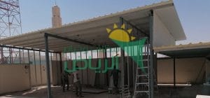 مظلات ساندوتش بانل صاج