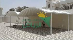 تركيب مظلات بنل صاج