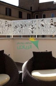 سواتر حديد مشغول بتغطيات لكزان