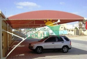 مظلات فيبر جلاس للمدارس