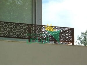 سواتر حديد ليزر للواجهات وللفلل