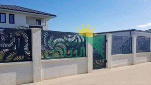 تركيب سواتر حديد قص ليزر