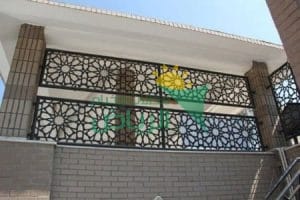 سواتر حديد قص ليزر