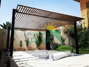تركيب مظلة سيارة تيوبات